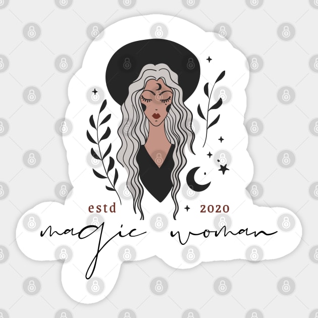 Magick Woman Sticker by Hija de Marte Tarot